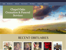 Tablet Screenshot of chapeloaksne.com